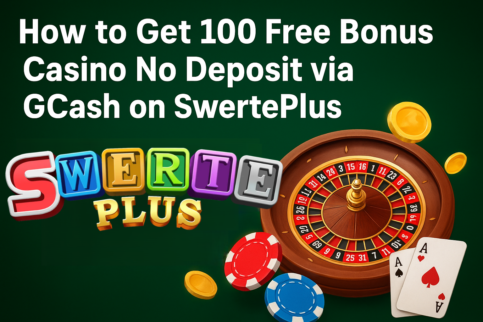How to Get 100 Free Bonus Casino No Deposit via GCash on SwertePlus How to Get 100 Free Bonus Casino No Deposit via GCash on SwertePlus
