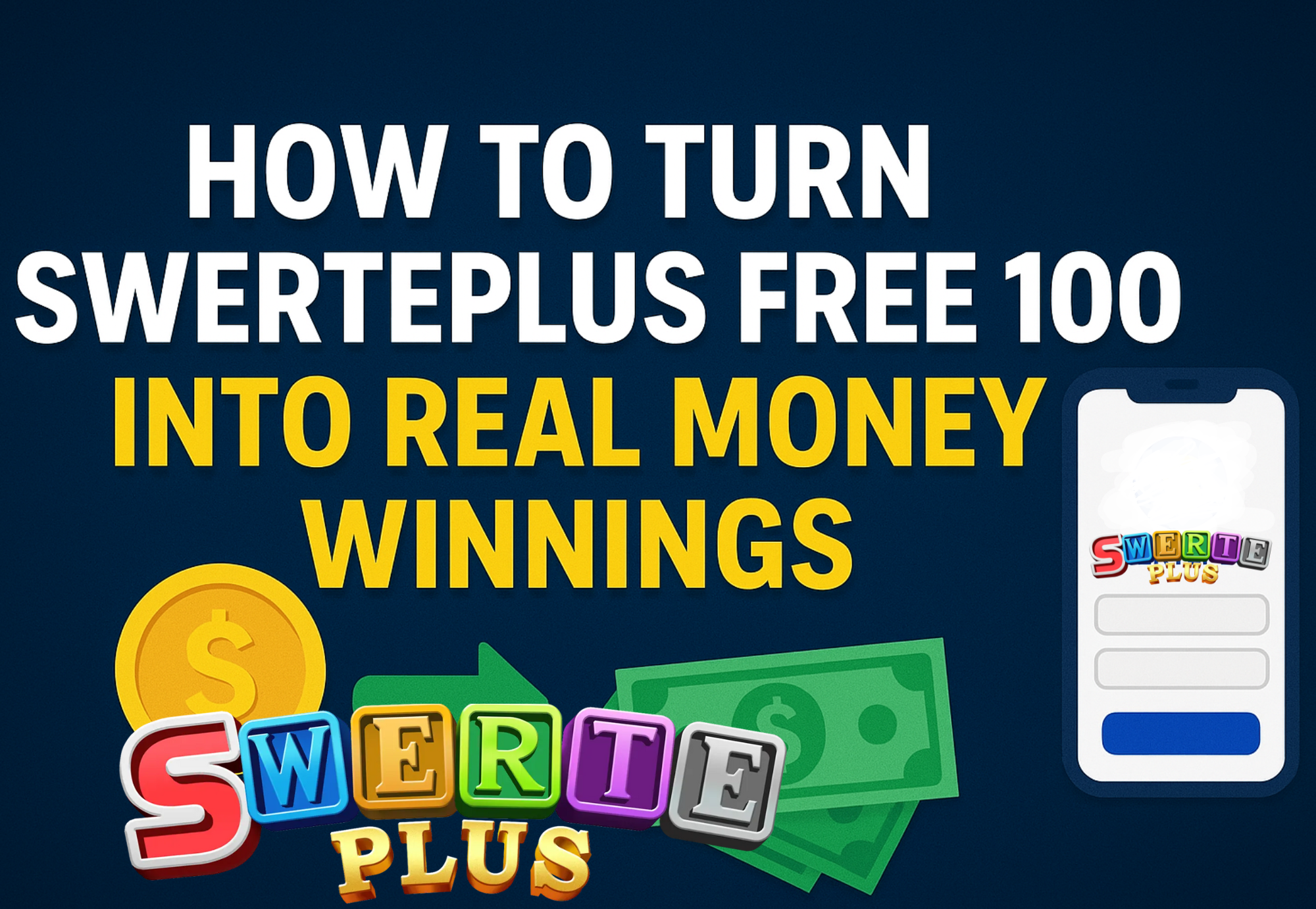 How to Turn SwertePlus Free 100 Into Real Money Winnings How to Turn SwertePlus Free 100 Into Real Money Winnings