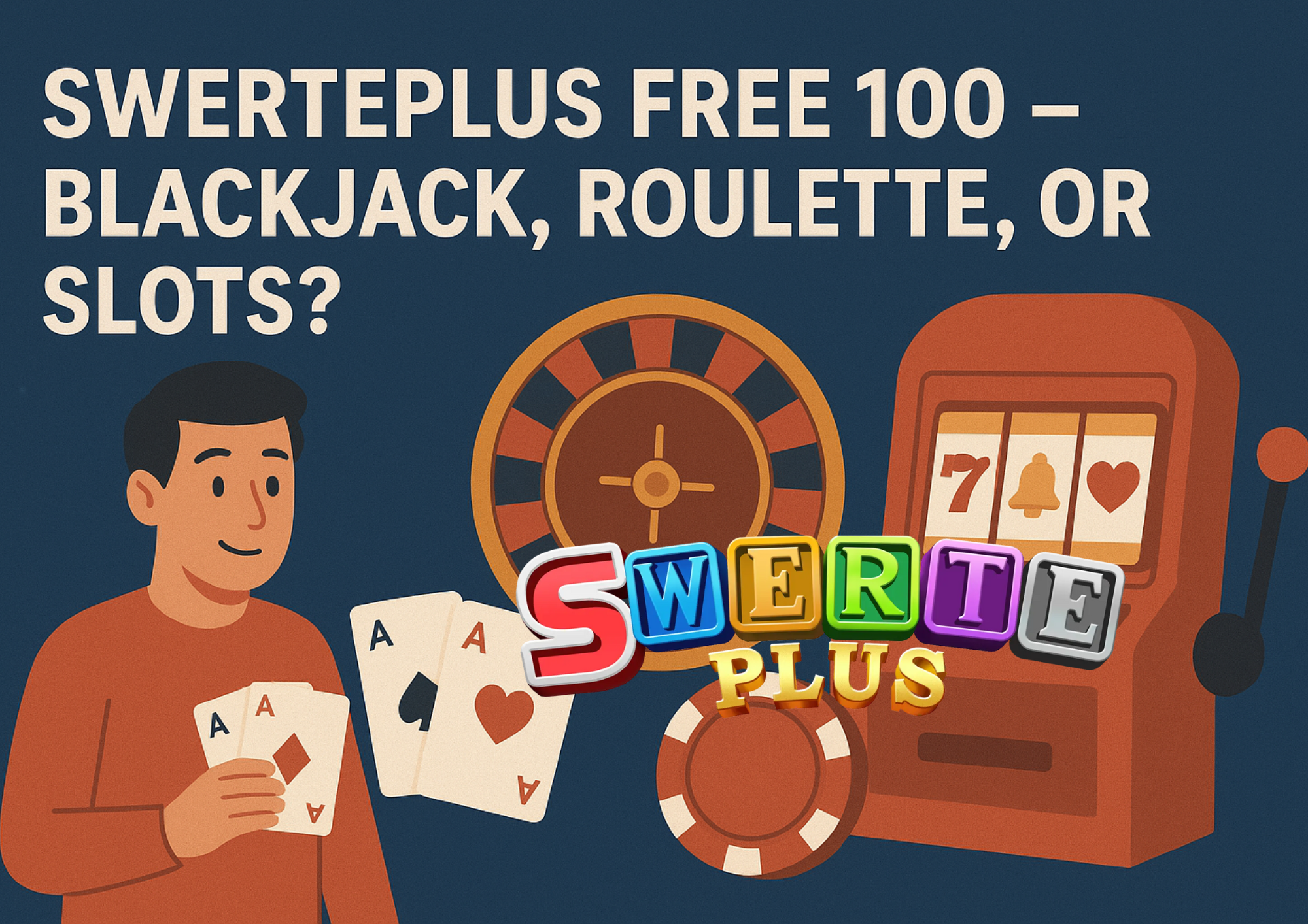 SwertePlus Free 100 – Blackjack, Roulette, or Slots? SwertePlus Free 100 – Blackjack, Roulette, or Slots?